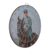 アティリオ・トリボレッティポートレート（騎兵） ダーツボード (正面左)