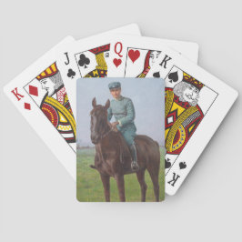 アティリオ・トリボレッティポートレート（騎兵） トランプ