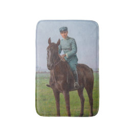 アティリオ・トリボレッティポートレート（騎兵） バスマット