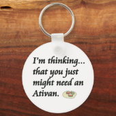 アティヴァンが必要か？ キーホルダー (正面)