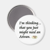 アティヴァンが必要か? マグネット (正面/裏面)