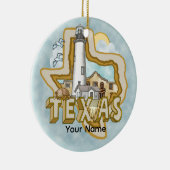 アテキサス州ライトハウスセラミックオーナメント セラミックオーナメント (右)