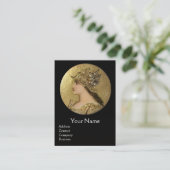 アテナと戦うグリフィンモノグラム、赤ルビー 名刺 (スタンド正面)