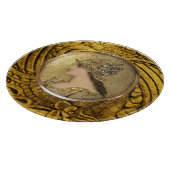 アテナと戦うグリフィン カッティングボード (角)