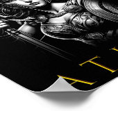 アテナの知恵と戦争の女神 ポスター (角)