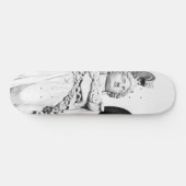 アテナの知恵#2神#wall #art スケートボード (横)