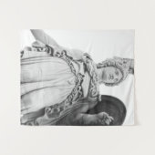 アテナの賢#3神#wall #art  タペストリー (正面(横))