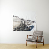 アテナの賢#4神#wall #art  タペストリー (インサイチュ(横))