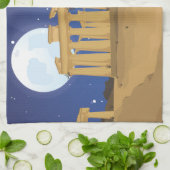 アテナイのアクロポリス キッチンタオル (折り畳み)