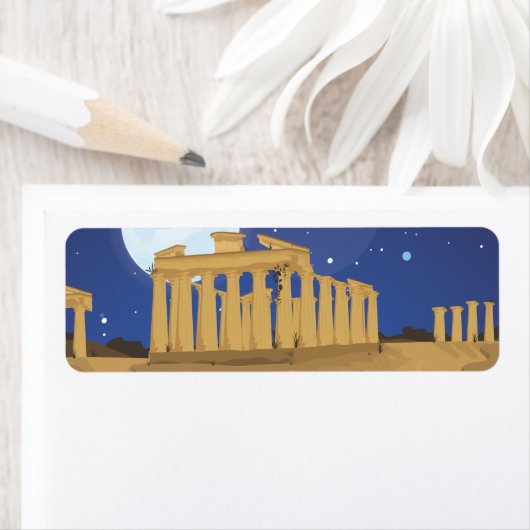 アテナイのアクロポリス ラベル (インサイチュ)