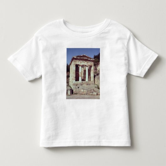アテナイ人の宝物の寺院 トドラーTシャツ (正面)