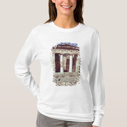 アテナイ人の宝物の寺院 Tシャツ (正面)