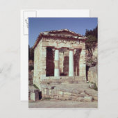 アテナイ人の財宝の神殿 ポストカード (正面/裏面)