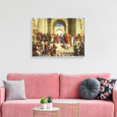 アテナイ絵画ズ校 キャンバスプリント (インサイチュ (リビング))