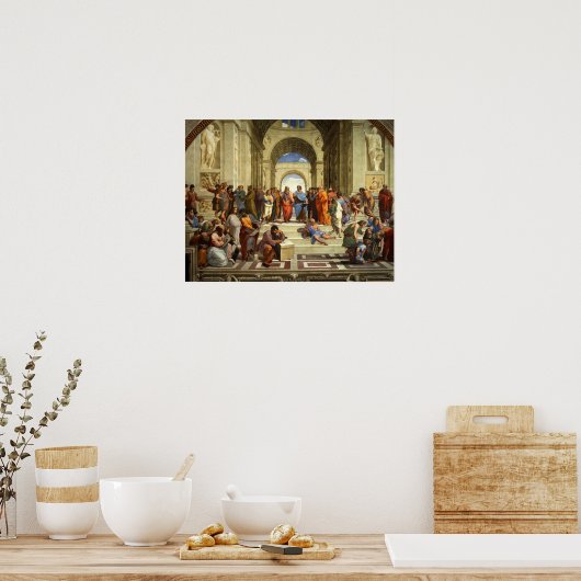 アテナイ絵画ズ校 ポスター (キッチン)