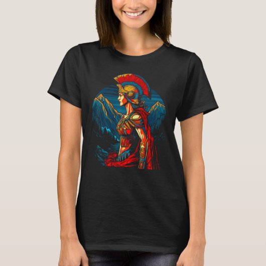 アテナギリシャ女神 Tシャツ (正面)