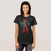 アテナギリシャ女神 Tシャツ (正面フル)