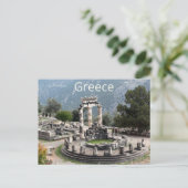 アテナプロナイアサンクチュアリーアットデルピギリシャ ポストカード (スタンド正面)