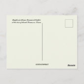 アテナプロナイアサンクチュアリーアットデルピギリシャ ポストカード (裏面)