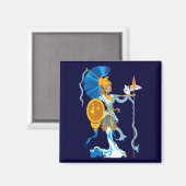 アテナ磁石 マグネット (正面/裏面)