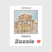 アテナ・アケゲティスの門 ギリシャ アテネ シール (シート)
