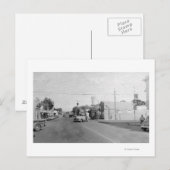 アテナ、オレゴン州メイン通りビュー写真 ポストカード (正面/裏面)