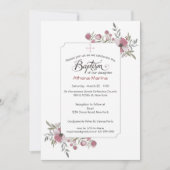 アテナ 洗礼 招待状 (正面)