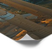 アテナ、知恵と戦争の女神 – ガーディアン ポスター (角)