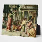 アテネで聖パウロの説教（聖書用の漫画） フォトプラーク (側面)