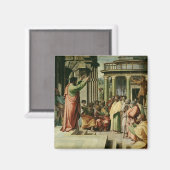 アテネで聖パウロの説教(聖書用の漫画) マグネット (正面/裏面)