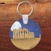 アテネのアクロポリス キーホルダー (正面)