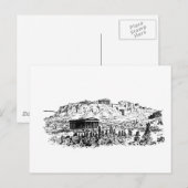 アテネのアクロポリス ポストカード (正面/裏面)