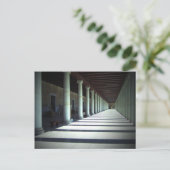 アテネのアゴラ博物館のライトそして影 ポストカード (スタンド正面)