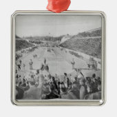 アテネのオリンピック大会の復活 メタルオーナメント (正面)