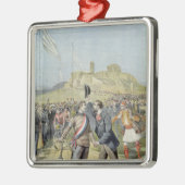 アテネのオリンピック大会 メタルオーナメント (左)