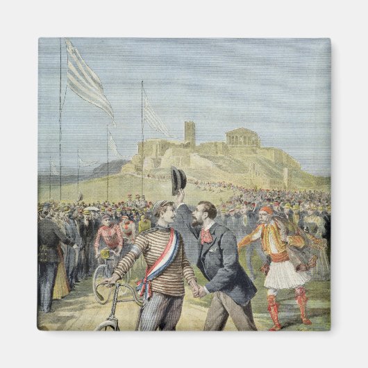 アテネのオリンピック マグネット (正面)