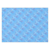 アテネのギリシャの旗 テーブルクロス (正面(横))