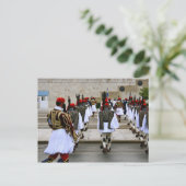 アテネのギリシャポストカードのガードの変更 ポストカード (スタンド正面)