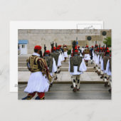 アテネのギリシャポストカードのガードの変更 ポストカード (正面/裏面)