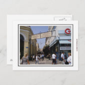 アテネのフリーマーケット ポストカード (正面/裏面)