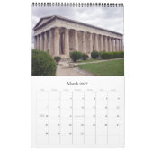 アテネの写真撮影2015年 カレンダー (3月 2027)