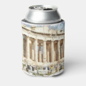 アテネの壮大なアクロポリス 缶クーラー (缶裏面)