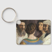 アテネの学校バイラファエル,ヴィンテージルネッサンス キーホルダー (裏面)