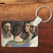 アテネの学校バイラファエル,ヴィンテージルネッサンス キーホルダー (正面)
