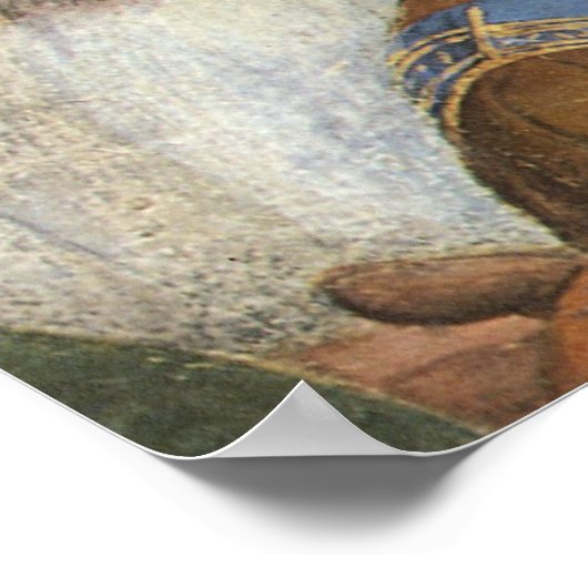 アテネの学校バイラファエル，ヴィンテージルネッサンス ポスター (角)