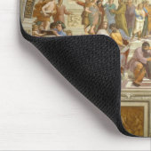 アテネの学校フレスコbyラファエロ・サンツィオ マウスパッド (コーナー)