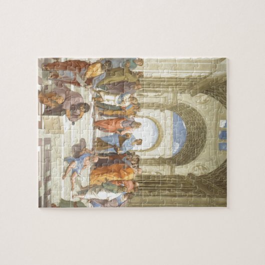 アテネの学校 ジグソーパズル (横)