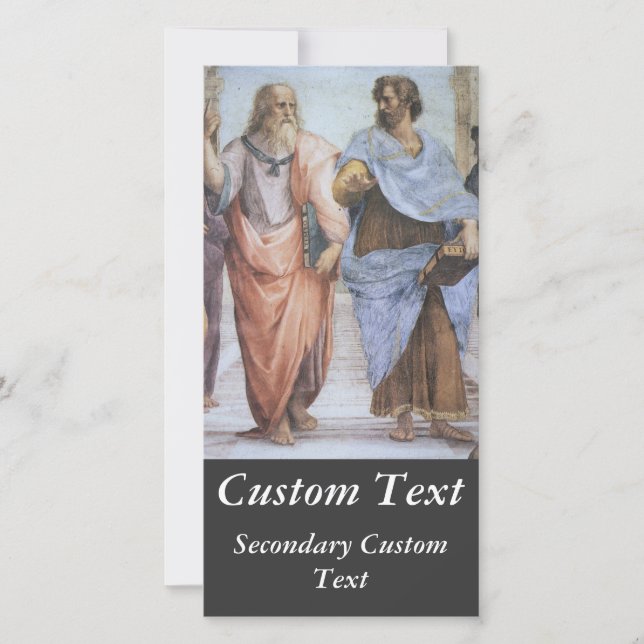 アテネの学校(詳細 – プラトン&アリストテレス) (正面)