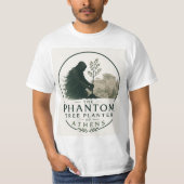 アテネの幽霊の植樹人 Tシャツ (正面)