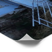 アテネの青い階段 ポスター (角)